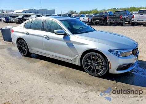 2018 BMW 530E из США, поврежденный, VIN WBAJA9C59JB250305